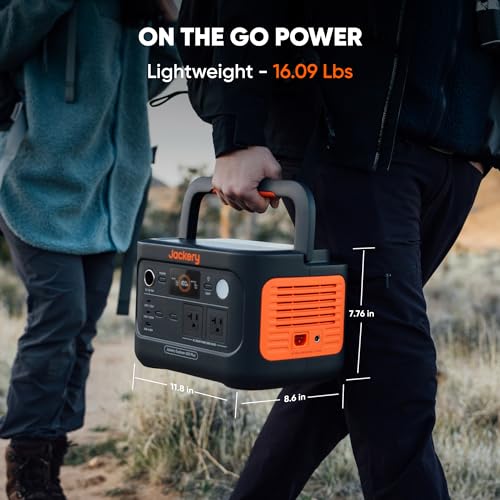 Jackery Explorer 600 Plus Portable Power Station 632Wh LiFePO4 Battery U101