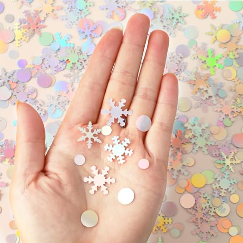 MARFOREVER Christmas Confetti Glitter Tree Table Decorations F780213