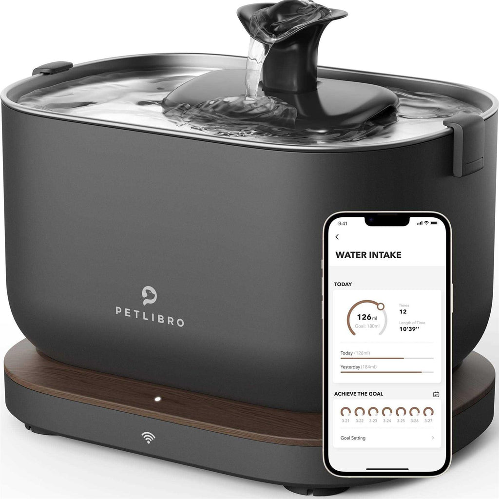 PETLIBRO App Monitoring Cat Water Fountain with Wireless Pump 2.5L T526