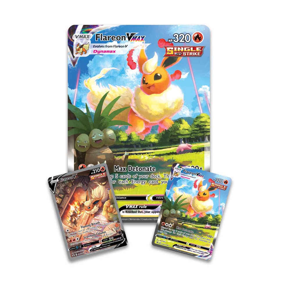 Pokemon TCG Eevee Evolutions Flareon VMAX Premium Collection U825070