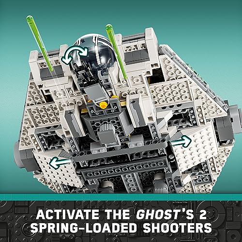 LEGO Star Wars Ahsoka Ghost & Phantom II Playset with 2 Starships and 5 Figures P7407