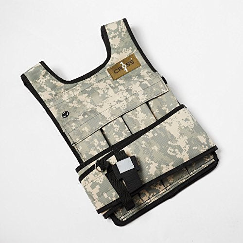 Adjustable Weighted Vest for Men and Women with Shoulder Pads O849
