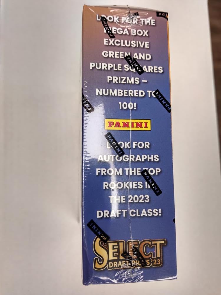 2023 Panini Select Draft Picks Collegiate Football Factory Sealed Mega Box 48 Cards O61127