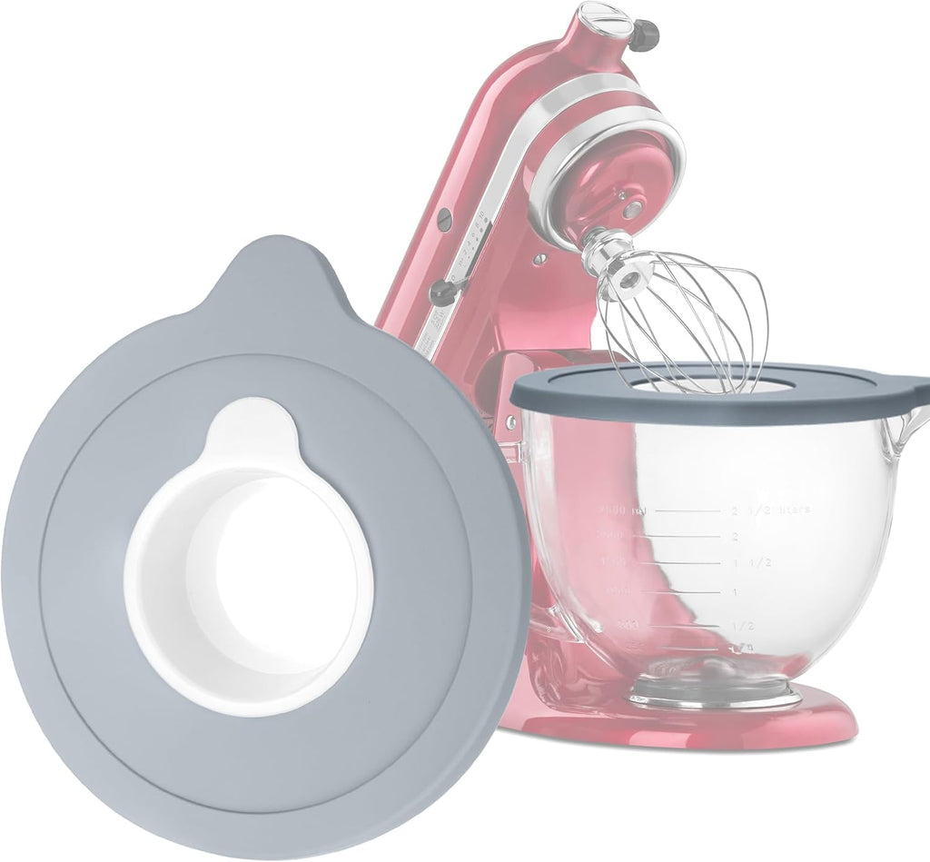 Mixer Bowl Covers, for KitchenAid 5 Quart Tilt-Head Stand Mixers, Mixer Bowl Lid Covers to Prevent Ingredients from Spilling, Compatible with 5KSM125, KSM150, RRK150, K45