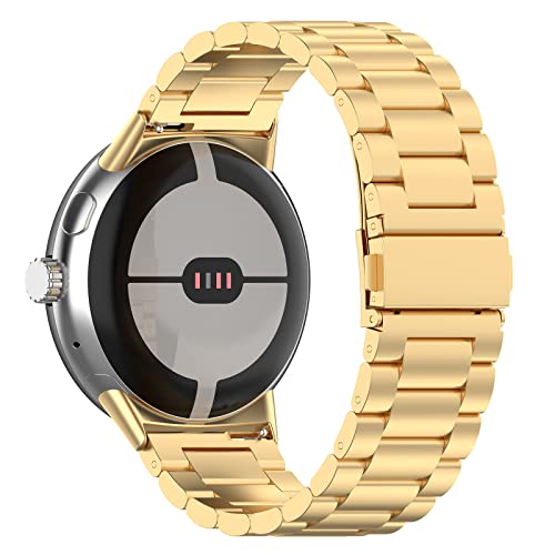 Metal Watch Band for Google Pixel Watch 3 41mm, Pixel Watch 2 & 1, Stainless Steel Replacement Strap X887529