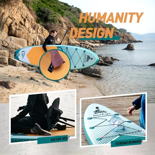 InnoExpo Inflatable Stand Up Paddle Board with Premium Accessories C20354