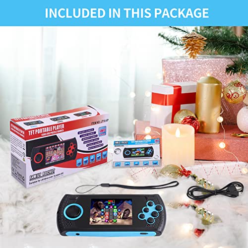 16 Bit Handheld Game Console for Kids with 230 HD Classic Retro Games K20118
