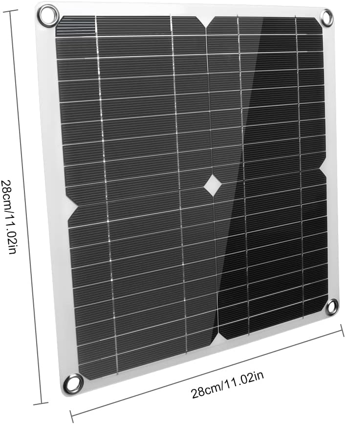 200 Watt Solar Panel Kit 12V with 100A Charge Controller for RV Boat Home E472