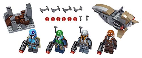 LEGO Star Wars Mandalorian Battle Pack 75267 Building Kit with Speeder Bike D160391
