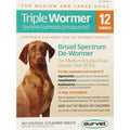 Durvet Triple Wormer for Medium &amp; Large Dogs - Pet Supplies online store