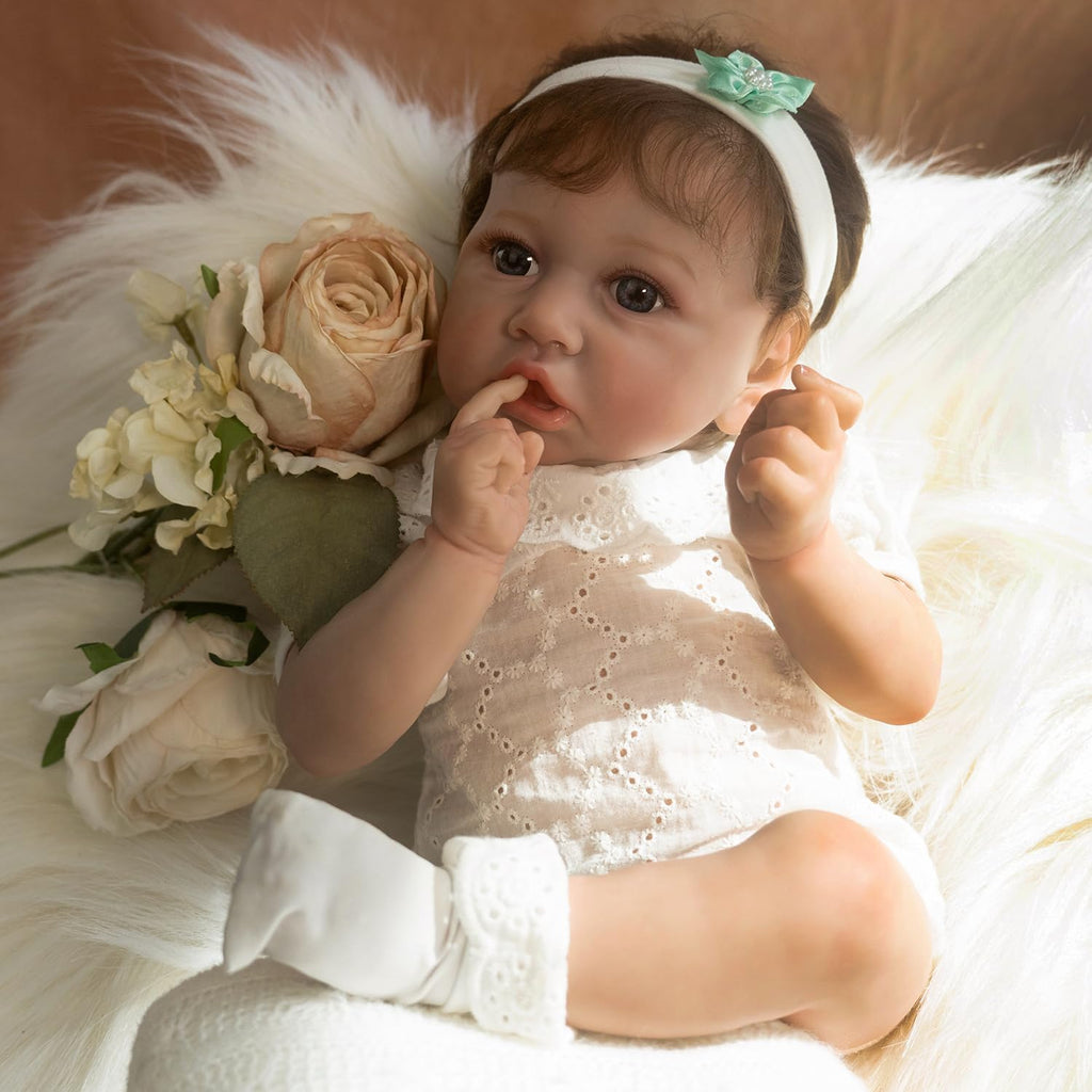 Reborn Baby Doll Saskia Replica 20 Inch Newborn Girl with Realistic Veins J523044