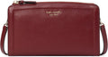 Kate Spade New York Knott Pebbled Leather Small Crossbody Autumnal Red One Size