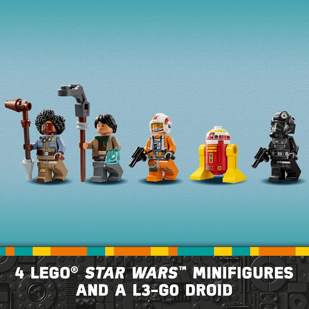 LEGO Star Wars TIE Fighter & X-Wing Building Set with 4 Minifigures, Ages 9+ P69816