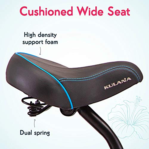 Kulana Lakona Beach Cruiser Bike for Men and Women, 20-26 Inch Wheels Y519175