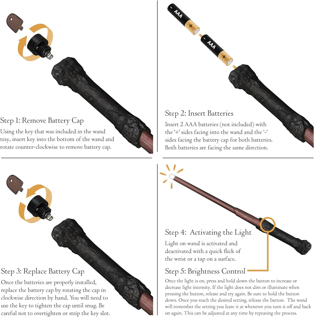 Harry Potter Illuminating Wand by The Noble Collection J741280