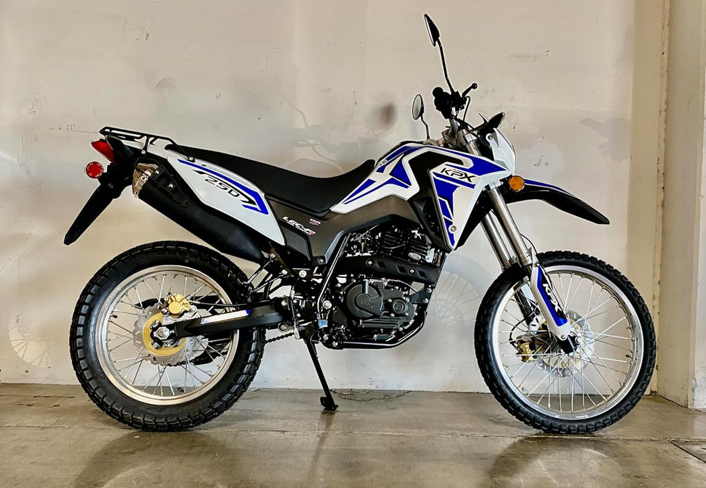 LIFAN KPX 250CC Dual Sport Enduro Motorcycle - Blue N76967