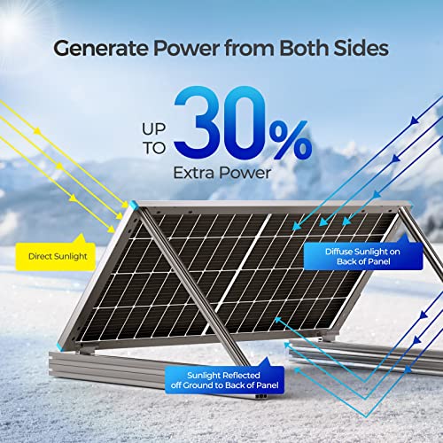 Renogy N-Type 16BB 250W Bifacial Solar Panel, 12V Q862161