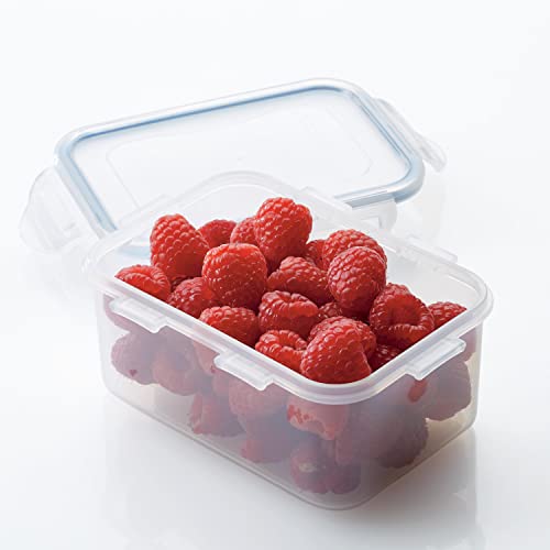 LOCK & LOCK Easy Essentials Food Storage Container Set, 4-Piece, Clear L75557