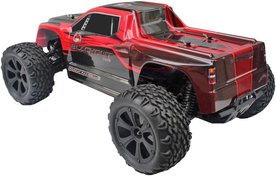 Redcat Racing Blackout XTE 1/10 Electric Monster Truck, Red Y1564