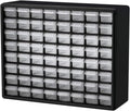 Akro-Mils 24-Drawer Plastic Storage Cabinet, Black I624065