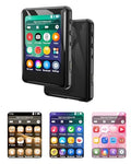 32GB MP3 Player with Bluetooth 5.3, Full Touch Screen Mp3 Mp4 Music Player Built-in Speaker,FM Radio,Voice Recorder,Ebook,Support 256GB TF Card,Shuffle. Earphones Included…