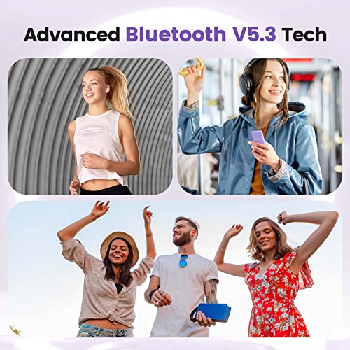 AGPTEK 64GB Bluetooth MP3 Player with 2.4 Inch Screen U9874