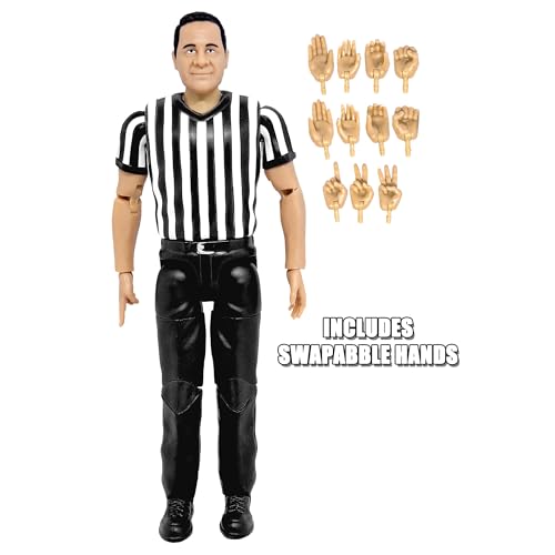 Figures Toy Company Counting & Talking Wrestling Referee Action Figure P850