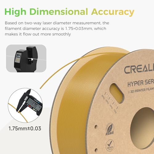 Creality PLA Plus Filament 1.75mm Rainbow Multicolor 1KG Spool O376011