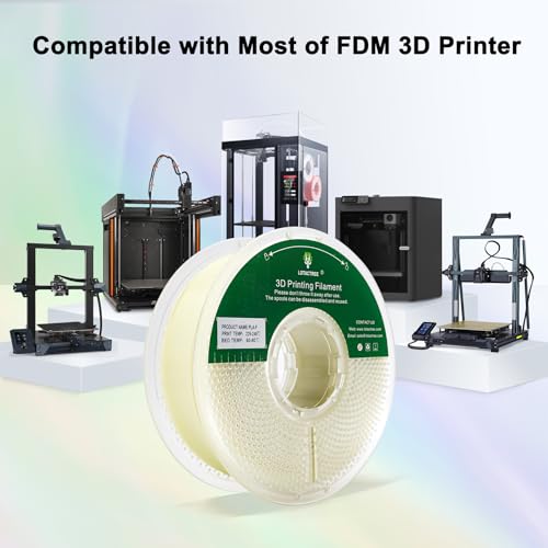 Glow in The Dark PLA 3D Printer Filament 1.75mm Multicolor 1KG Spool K36044