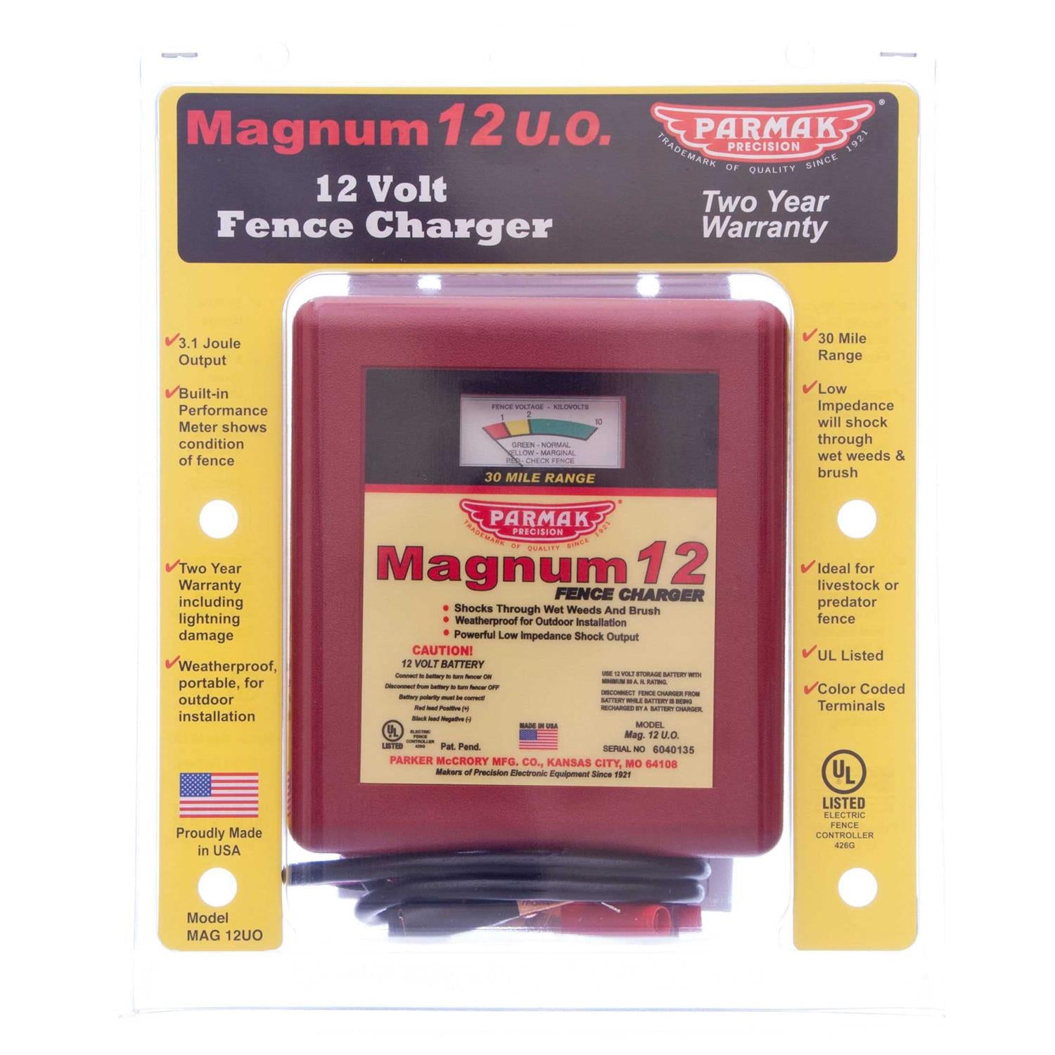 Parmak Electric Fence Charger C8166