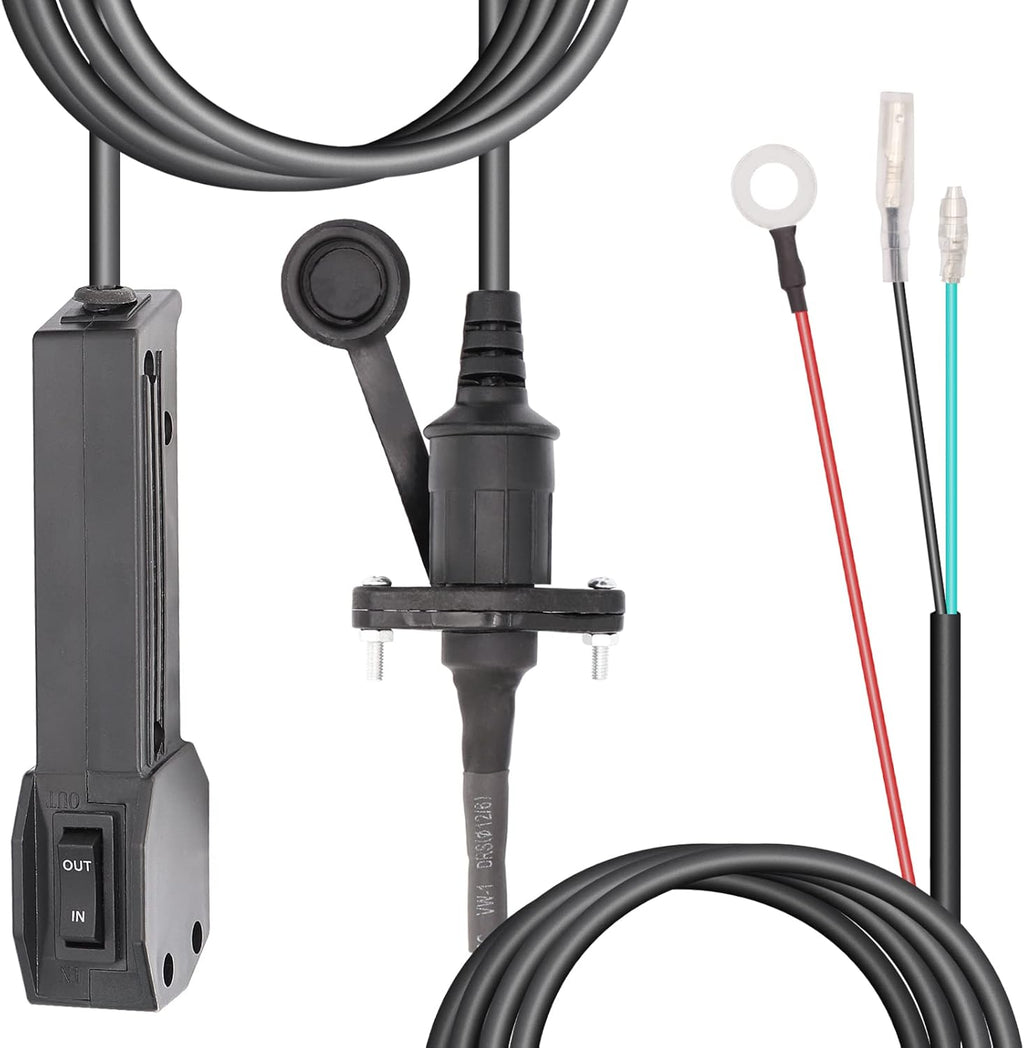 12V Winch Hand Controller Remote Kit for ATV UTV D742799