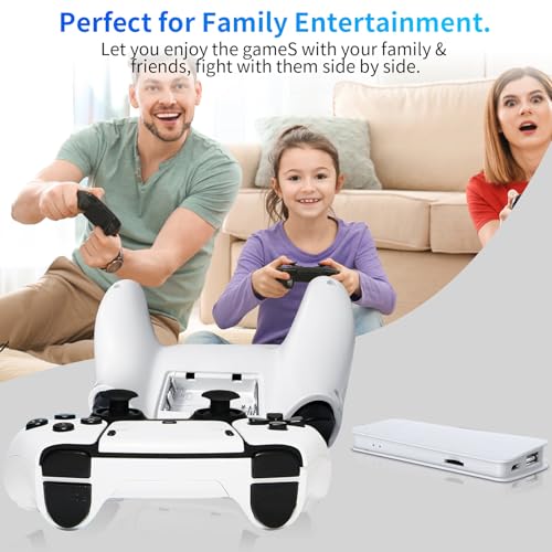 Retro Game Stick with 20000+ Classic Games, 4K HDMI, Dual Wireless Controllers T4473