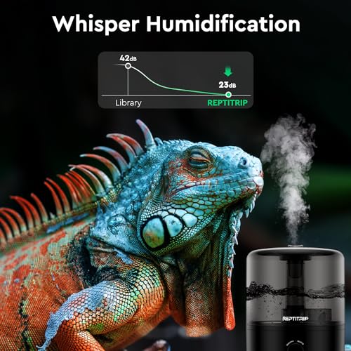 Reptile Humidifier Fogger with Double Hoses, 4L Z8046