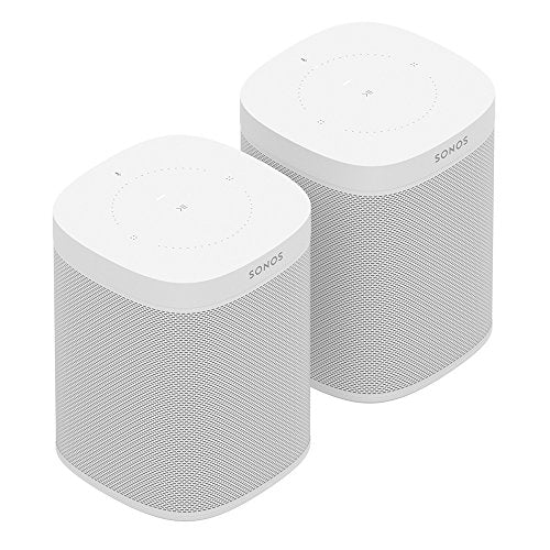Sonos One (Gen 2) Smart Speaker with Alexa Built-In, White Y430721