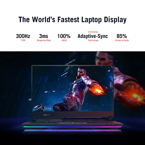 ASUS ROG Strix Scar 15 Gaming Laptop, 15.6" 300Hz FHD, RTX 3080, Ryzen 9, 16GB RAM, 1TB SSD C28563