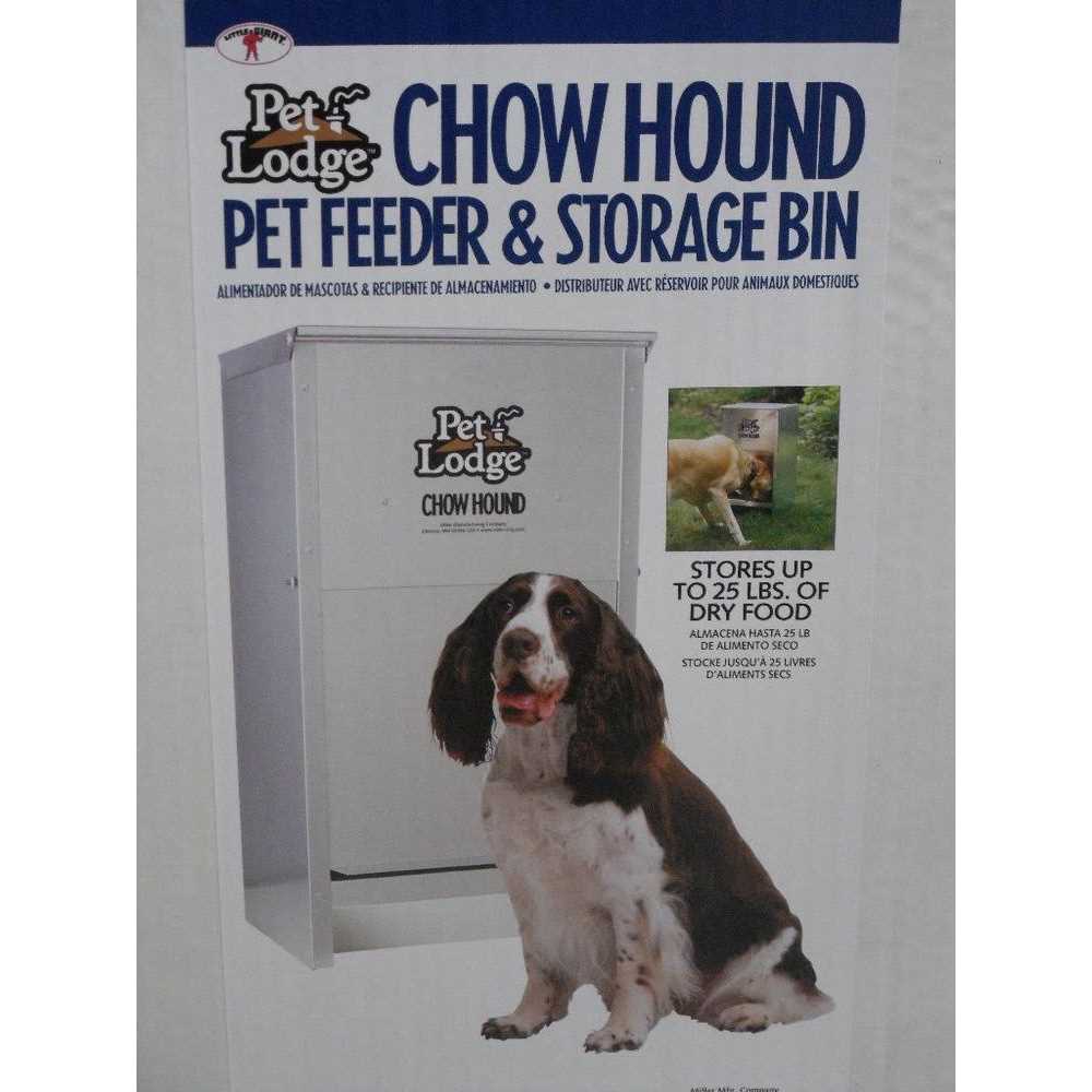 Pet Lodge CH12 Chow Hound 12 Pound Dog Feeder H1346