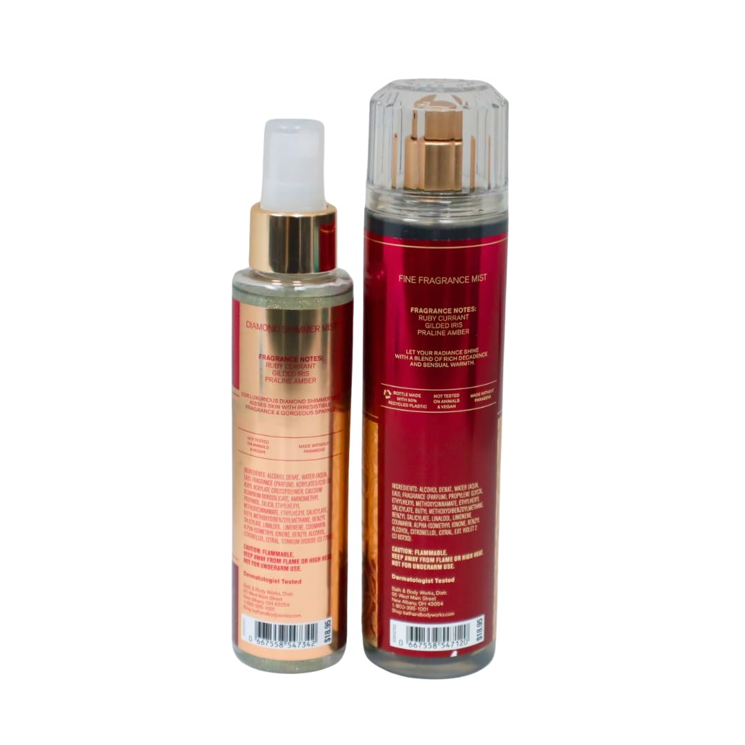 Bath & Body Works Luminous Fine Fragrance Body Mist Gift Set F3527