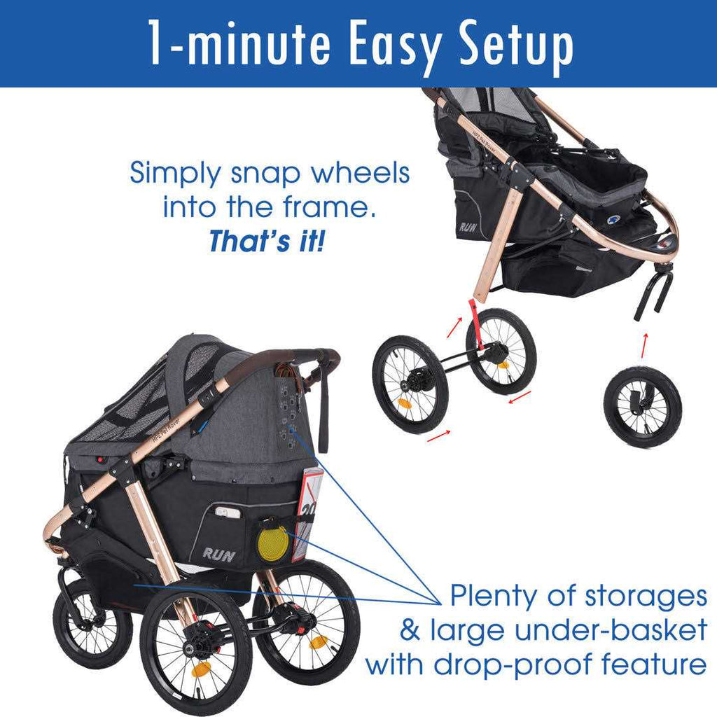 HPZ Pet Rover Run Jogging Stroller J3109