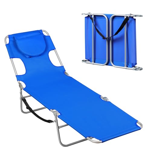 WLIVE Military Camping Cot, Portable Folding Cot with Carry Bag, Supports 300 Lbs, Silver Greige R758042