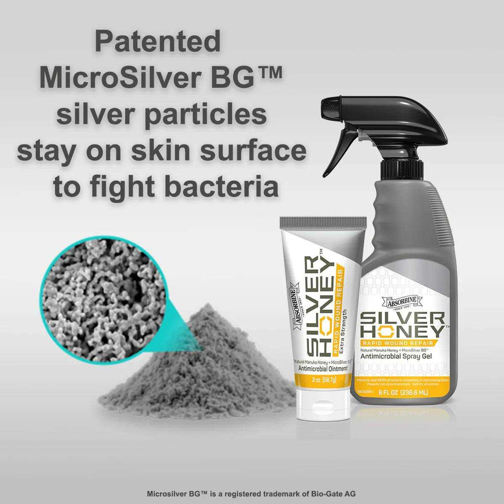 Silver Honey Hot Spot Wound Care Spray Gel for Pets J766