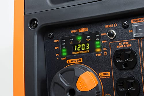 WEN DF450i 4500-Watt Dual RV-Ready Portable Inverter Generator F544