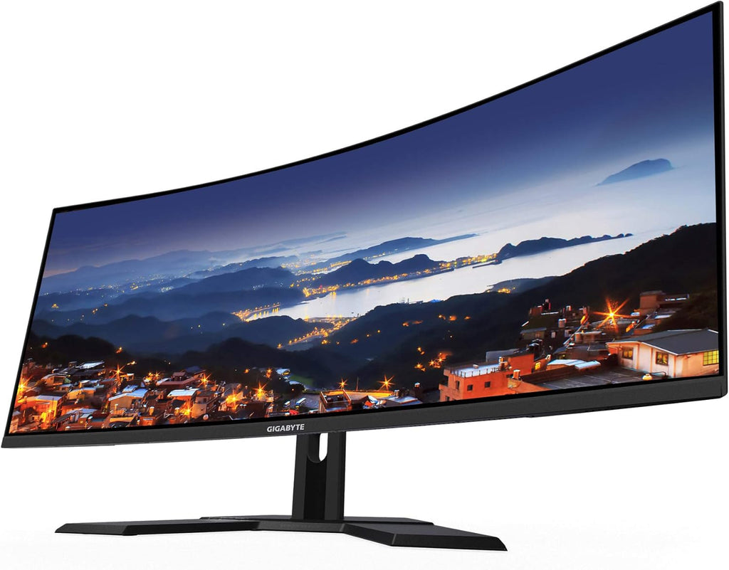 GIGABYTE G34WQC 34" 144Hz Curved Gaming Monitor, 3440 x 1440 VA, 1ms, FreeSync Premium U364