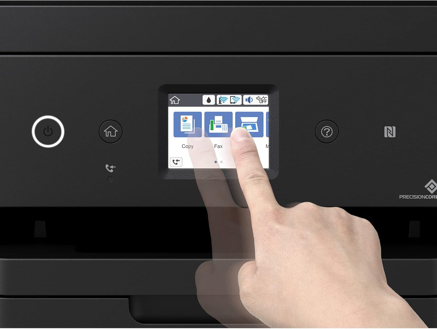 Epson Workforce WF-2860 All-in-One Wireless Color Printer with Scanner, Copier, Fax O35124