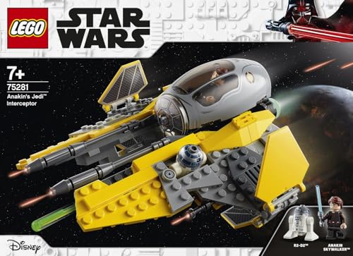 Lego 75281 Star Wars Anakin's Jedi Interceptor Toy with R2-D2