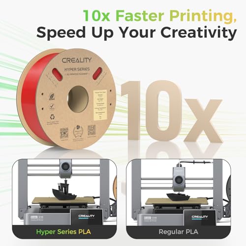 Creality PLA Plus Filament 1.75mm Rainbow Multicolor 1KG Spool O376011