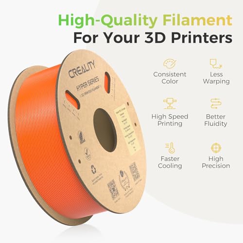 Creality PLA Plus Filament 1.75mm Rainbow Multicolor 1KG Spool O376011