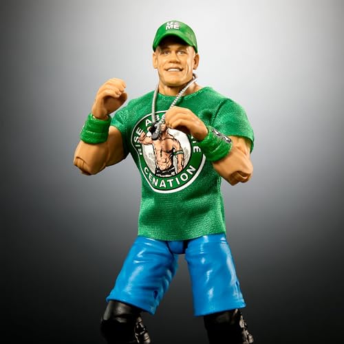Mattel WWE Elite Collection WrestleMania John Cena Action Figure Set K42141
