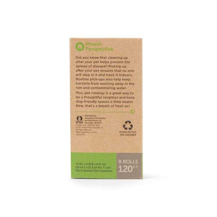 So Phresh Earth-Conscious Biobased Waste Bags for Pets A45630