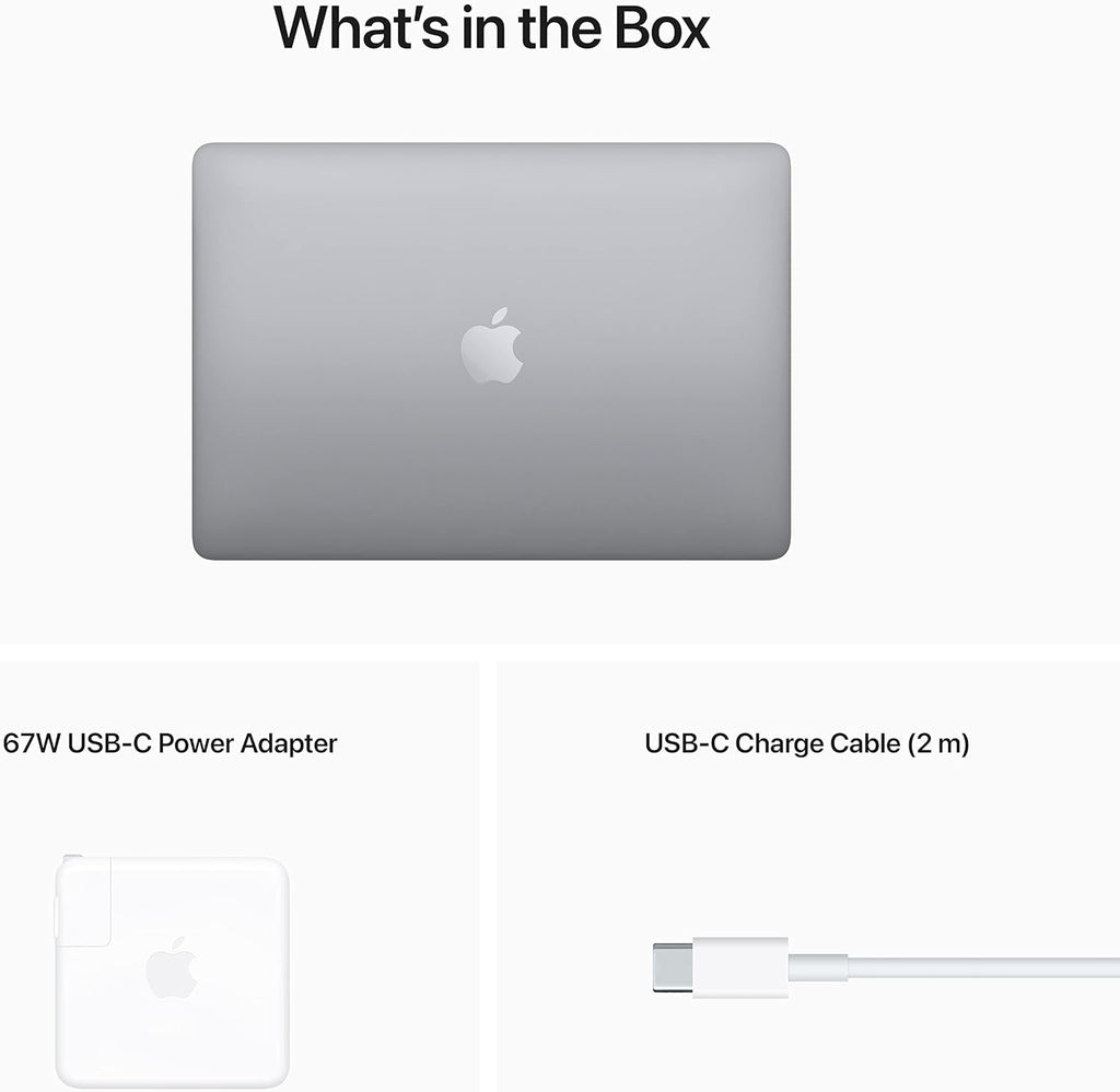 Apple MacBook Pro 13-inch M2 Chip 16GB RAM 512GB SSD Space Gray (Renewed) T88162