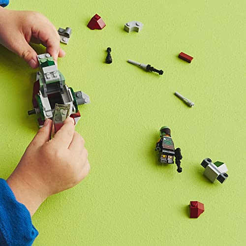 LEGO Star Wars Boba Fett's Starship Microfighter 75344 Building Toy Y88006
